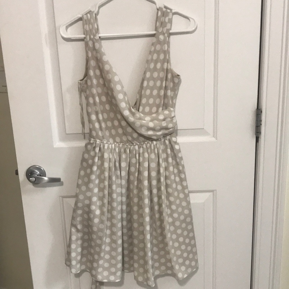 Express polka dot dress size 4